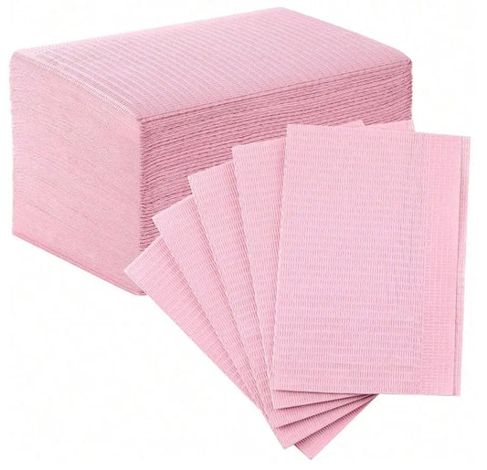 Nail Art Table mats | Pink or black | 50 Pieces
