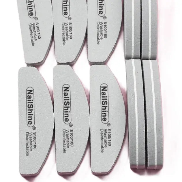 Nagelvijlen set | 100/180 | 10 stuks TOMORO Essentials