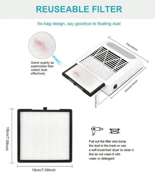 Nagelmachine filter TOMORO Essentials