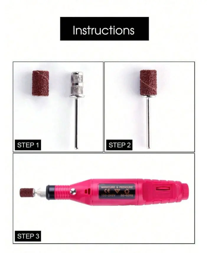 Schuurbandjes | 180 grit | 100 stuks TOMORO Essentials