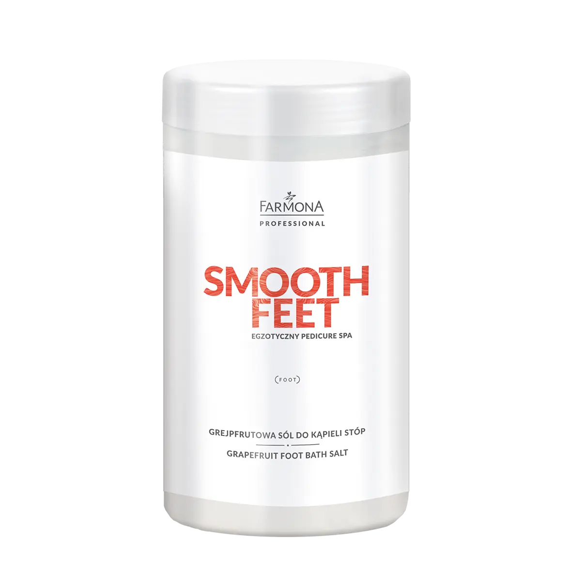 Voetbadzout voor zachte voeten | Grapefruit | 1400 gram TOMORO Essentials