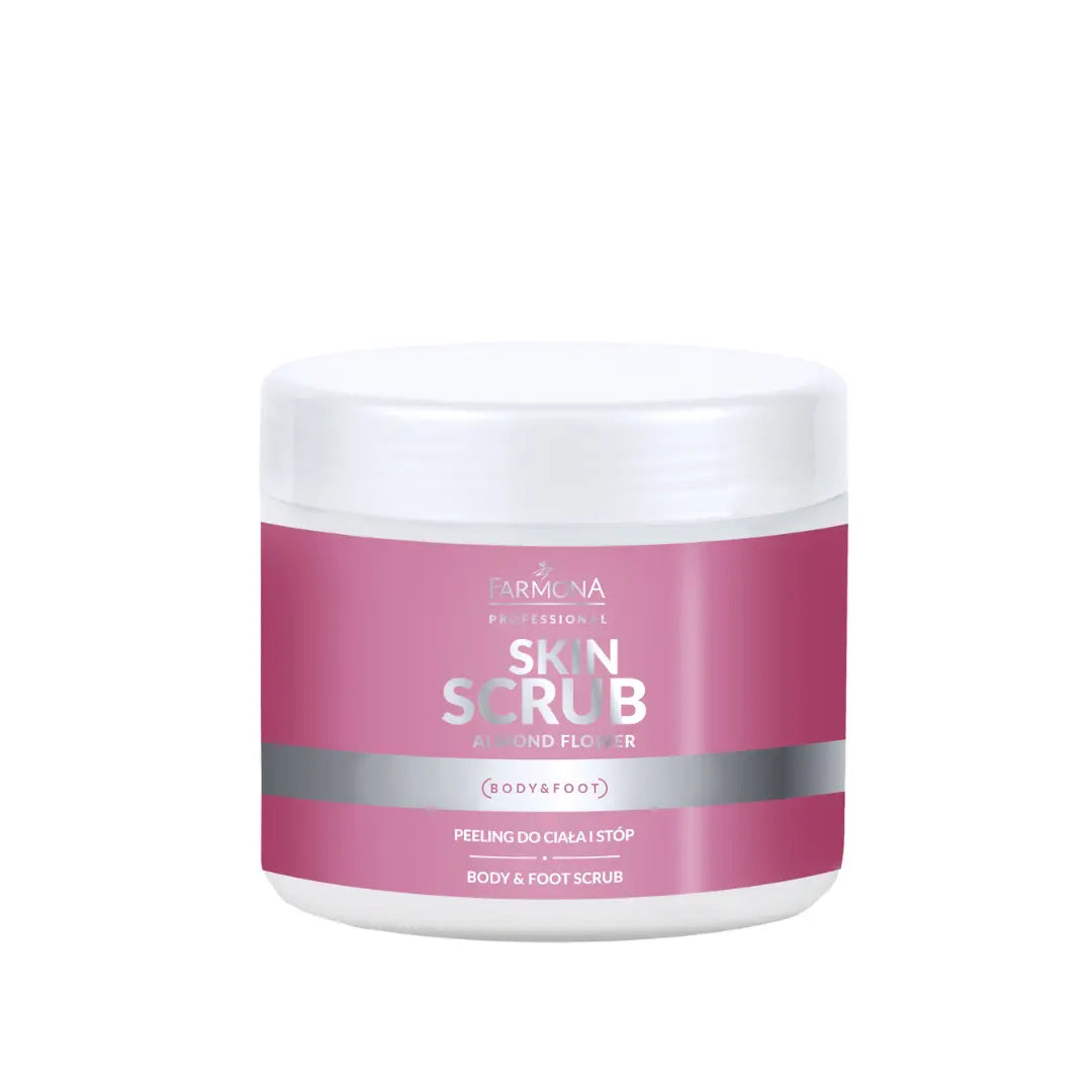 Huidscrub voor lichaam en voeten | Amandelbloem | 500 gram TOMORO Essentials