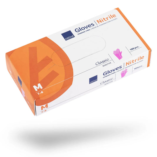 Nitril handschoenen | M | Zwart of roze | 100 stuks TOMORO Essentials