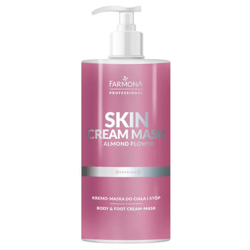 Crèmemasker voor lichaam en voeten | Amandelbloem | 500 ml TOMORO Essentials