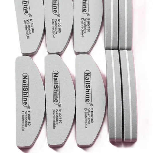 Nagelvijlen set | 100/180 | 10 stuks