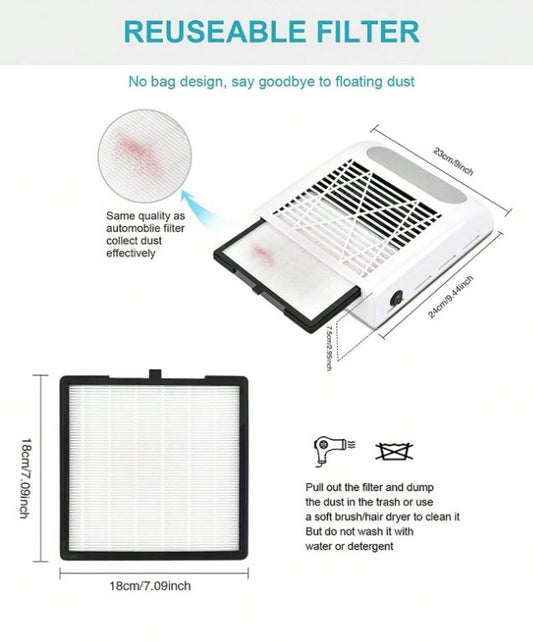 Nagelmachine filter
