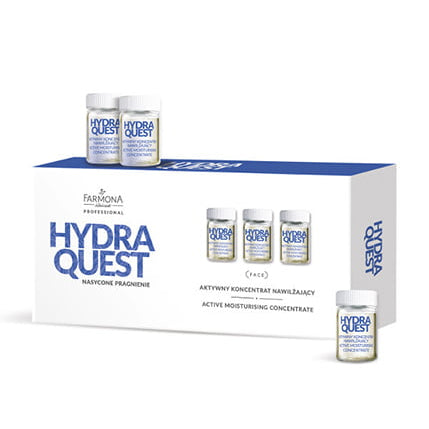 Intensely hydrating ampoules | 10 × 5 ml