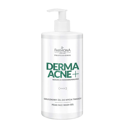 Gezichtsreinigingsgel | DERMA ACNE+ | Peren | 500 ml TOMORO Essentials
