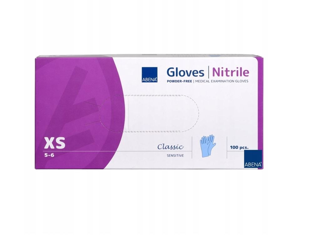 Nitril handschoenen | XS | Zwart, blauw of roze | 100 stuks TOMORO Essentials