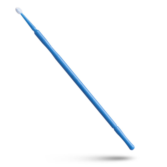 Wegwerpbare microborstelapplicators | Blauw of roze | 100 stuks