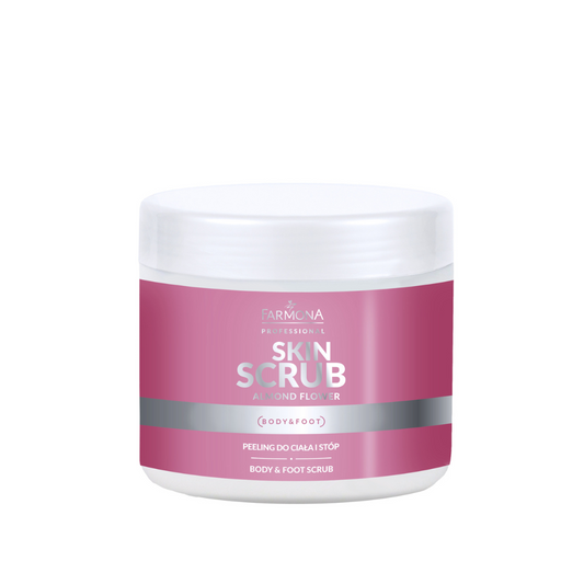 Huidscrub voor lichaam en voeten | Amandelbloem | 500 gram